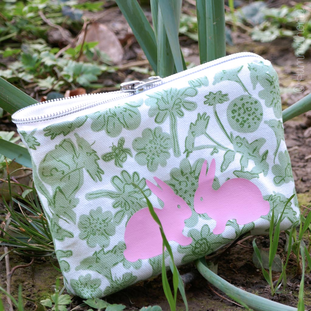 Bügelbild Hase Plott