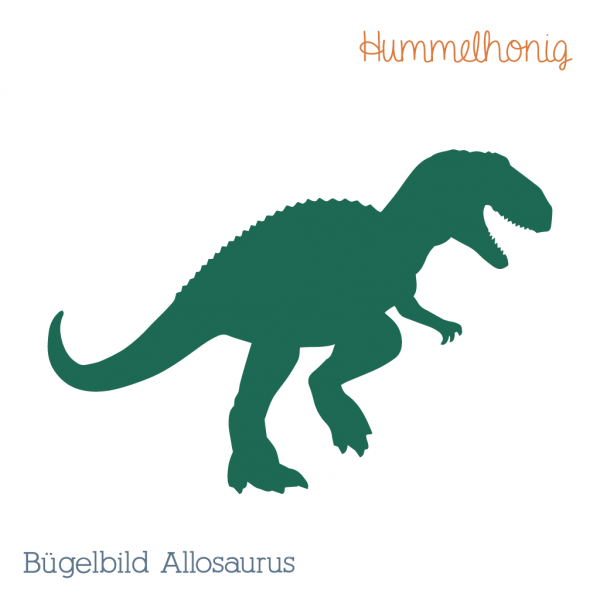 Bügelbild Dino Allosaurus