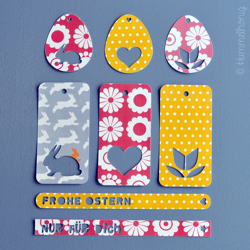 Plotterdatei Ostern Anhänger