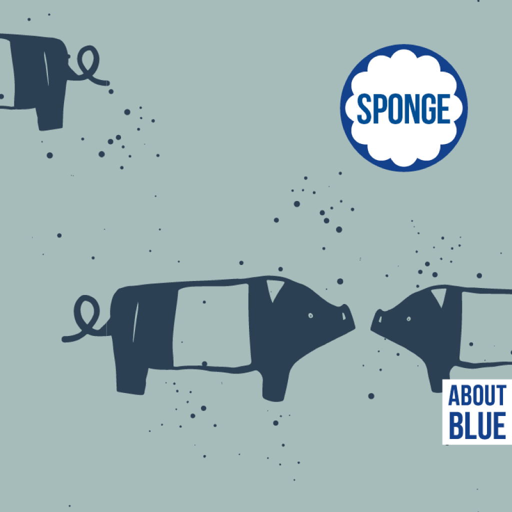 About Blue Pig Love Sponge – Bild 2