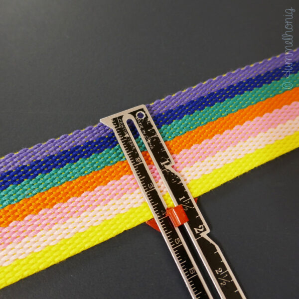 Gurtband Streifen bunt