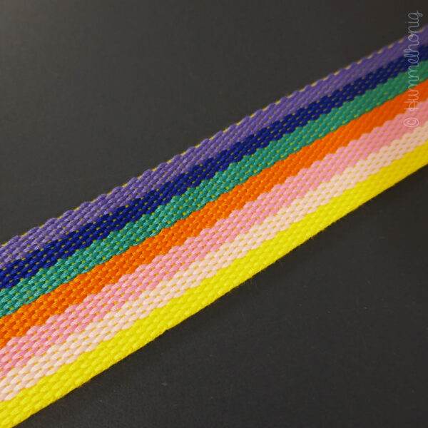 Gurtband Streifen bunt