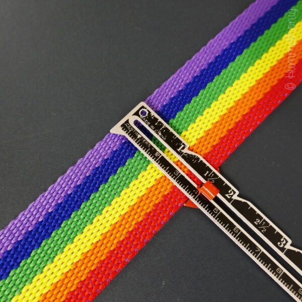 Gurtband Streifen Regenbogen