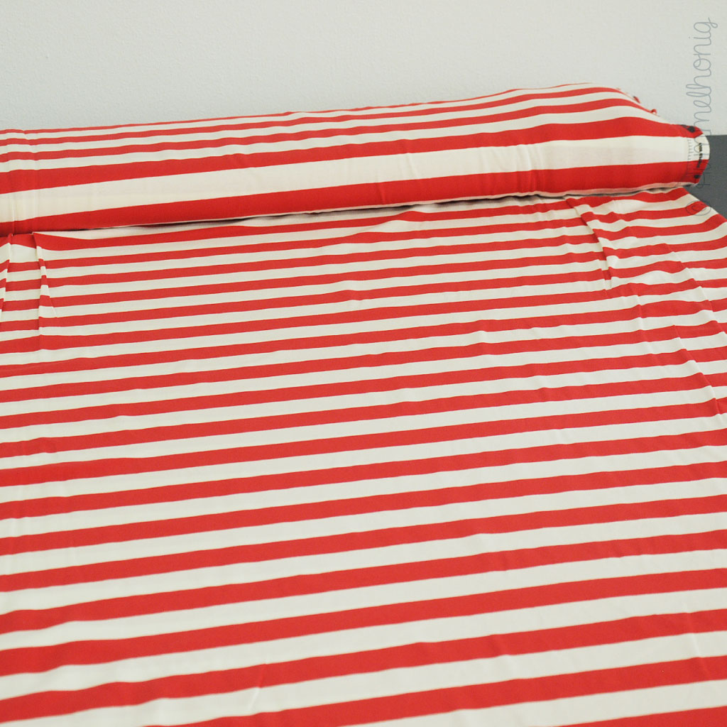 AGF Ringel Jersey Striped Bold Red