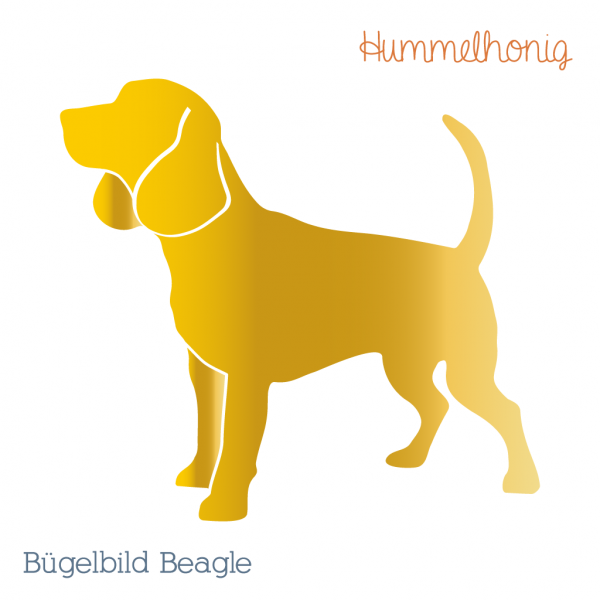 Bügelbild Plott Beagle Hund