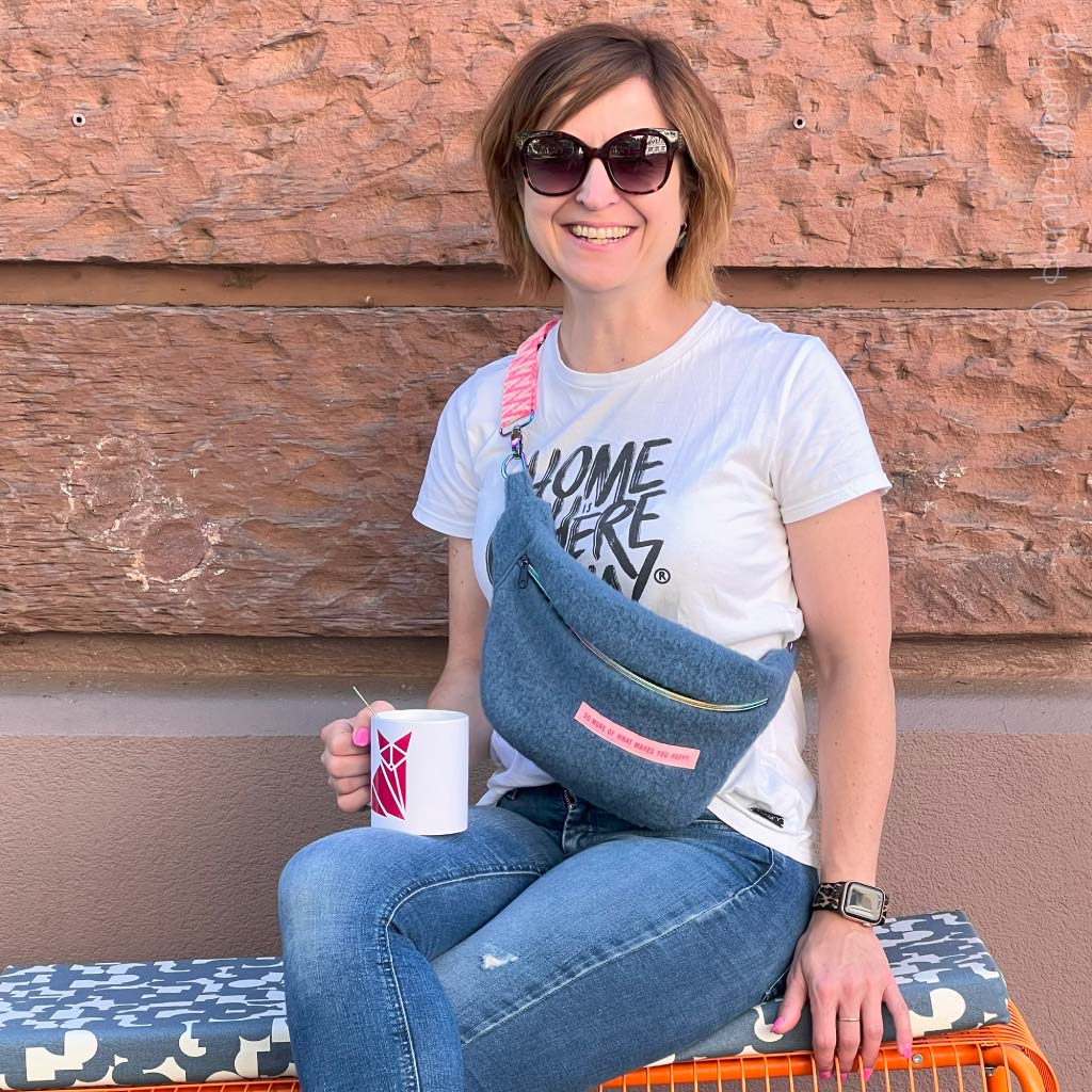 Bauchtasche Schnittmuster