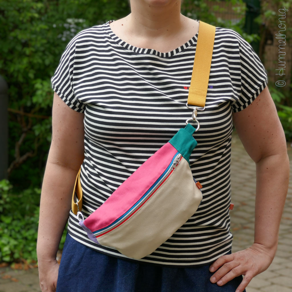 Bauchtasche Schnittmuster