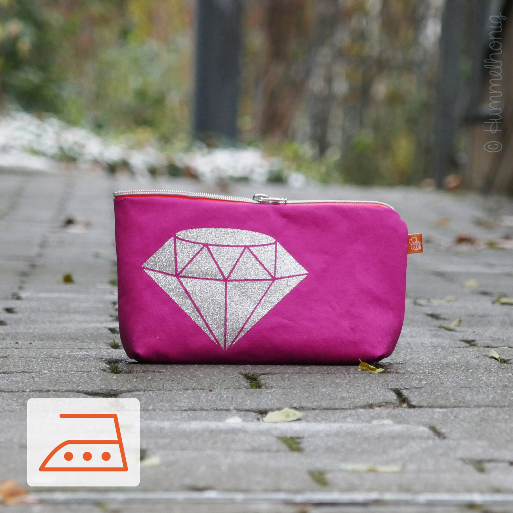 Bügelbild Diamant Plott