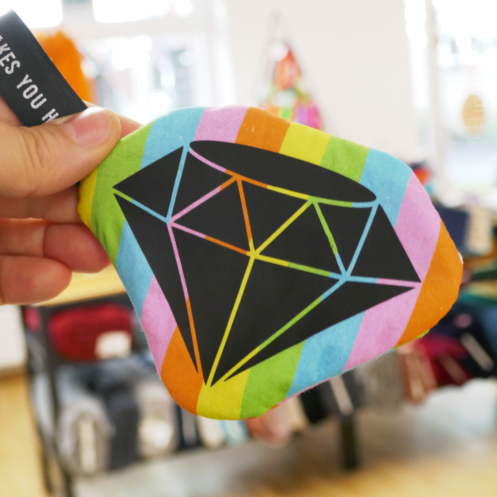 Bügelbild Diamant Plott