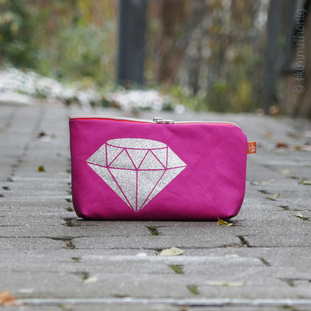 Bügelbild Diamant Plott