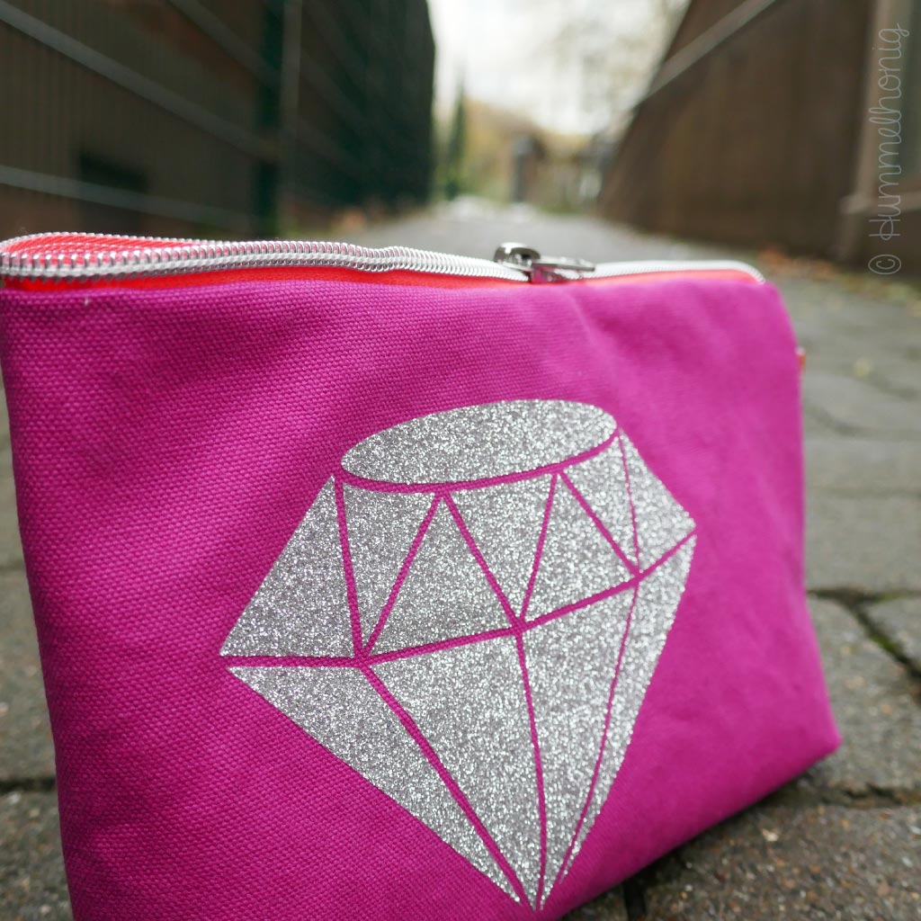 Bügelbild Diamant Plott