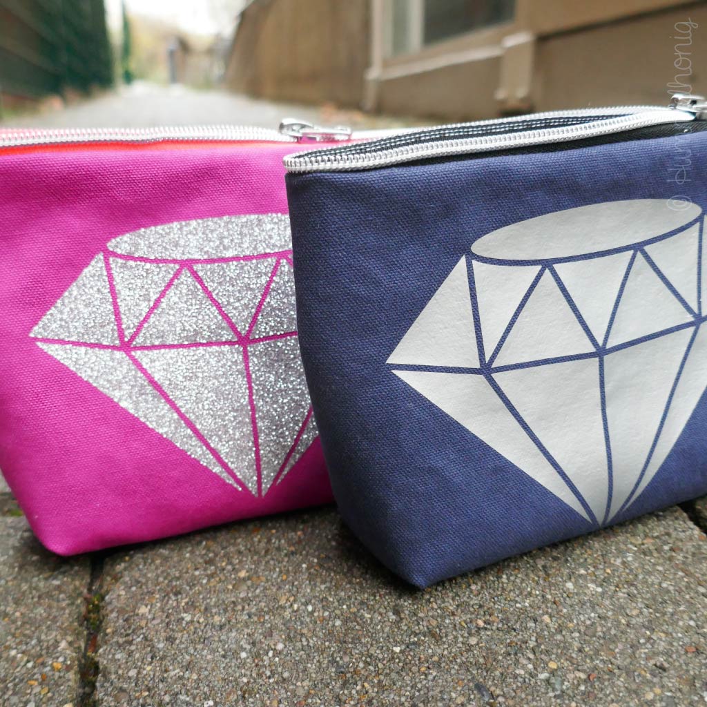 Bügelbild Diamant Plott