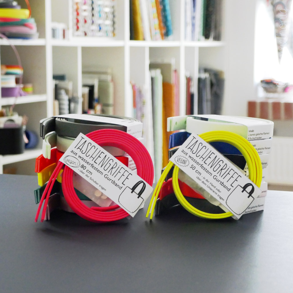 Taschengriffe aus wasserabweisendem Gurtband