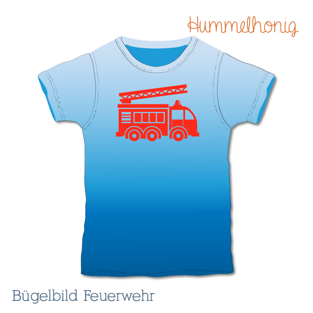 Bügelbild Feuerwehr Plott