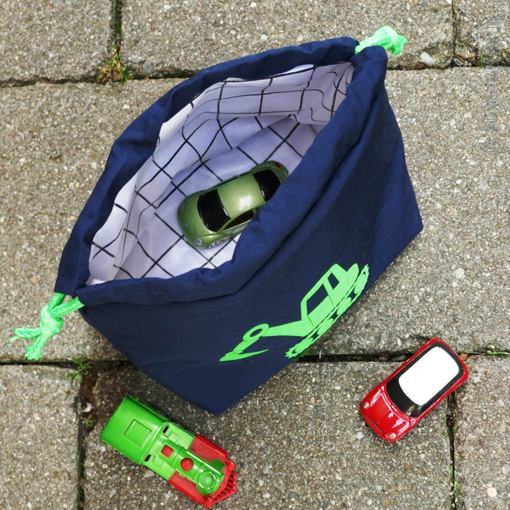 Bügelbild Bagger Plott