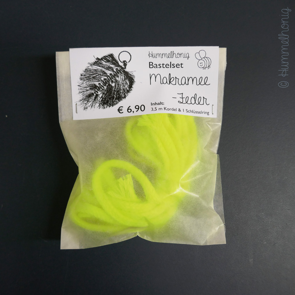 Material-Kit Makramee-Feder