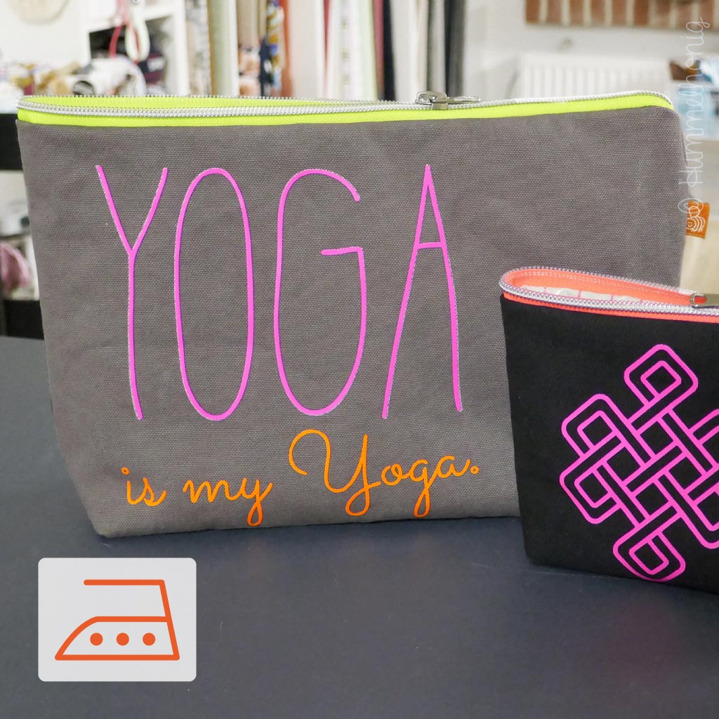 Bügelbild Plott Yoga