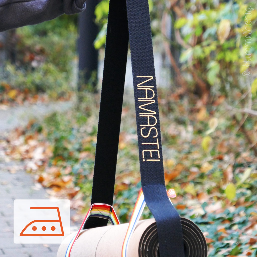 Bügelbild Plott Yoga