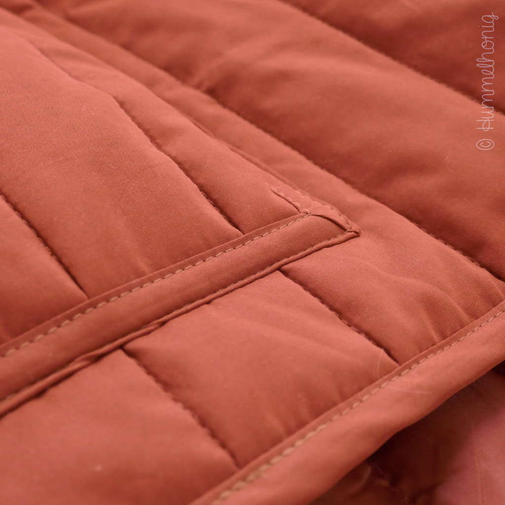 Steppstoff nähen Schrägband