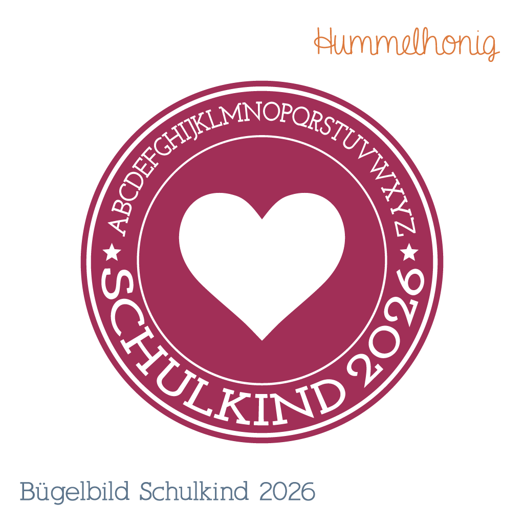 Bügelbild Schulkind 2026 Plott