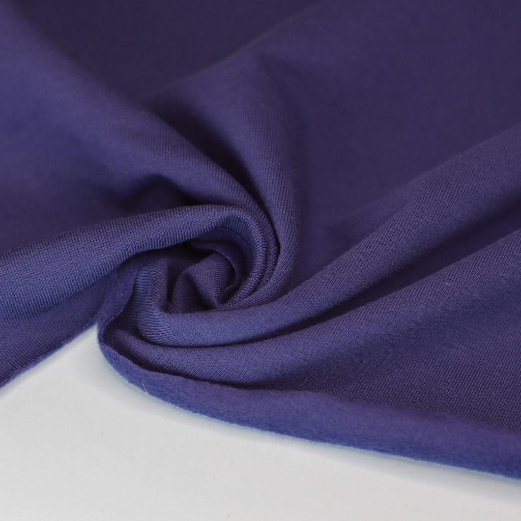 Bio Sweat Stoff blau