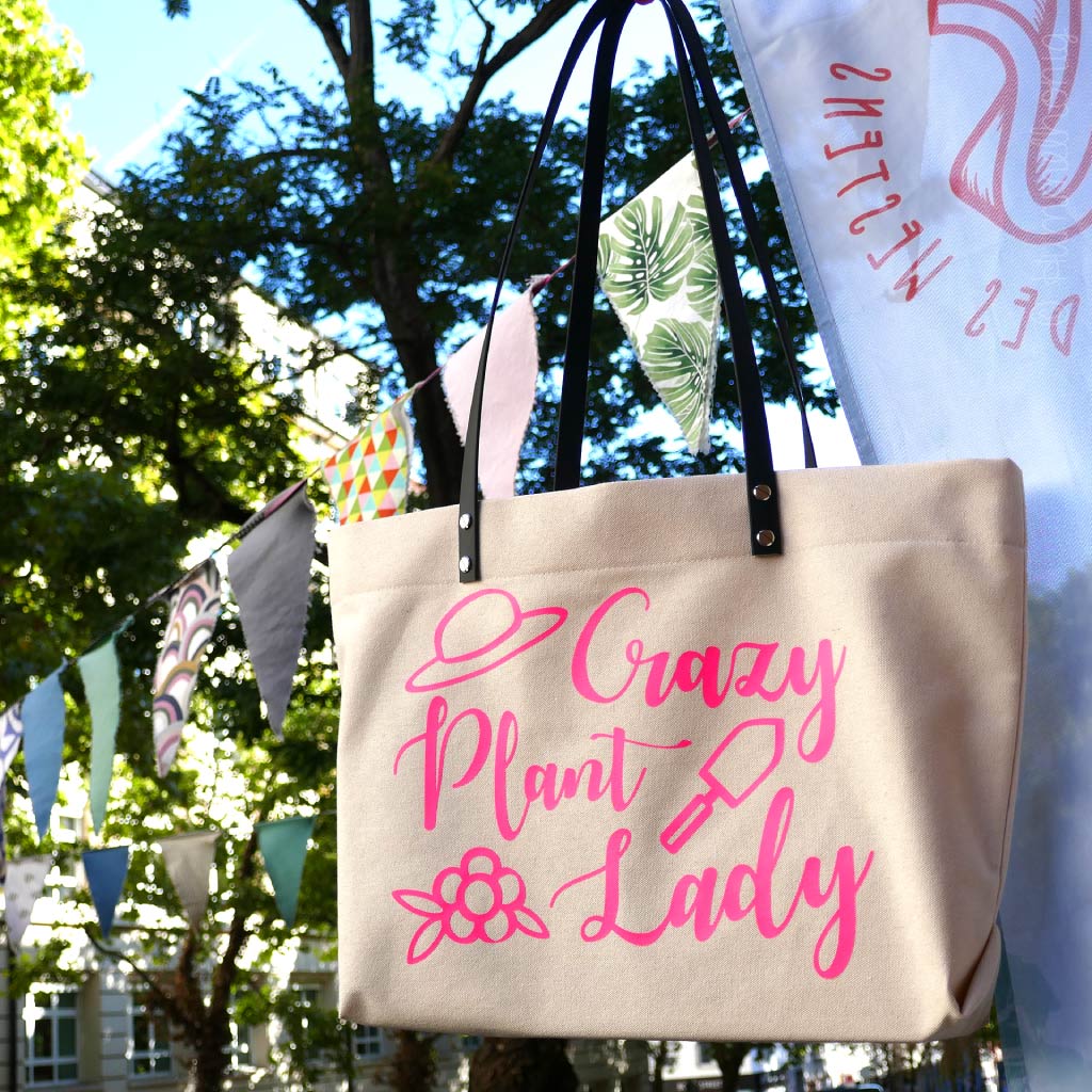 Bügelbild Garten Plott