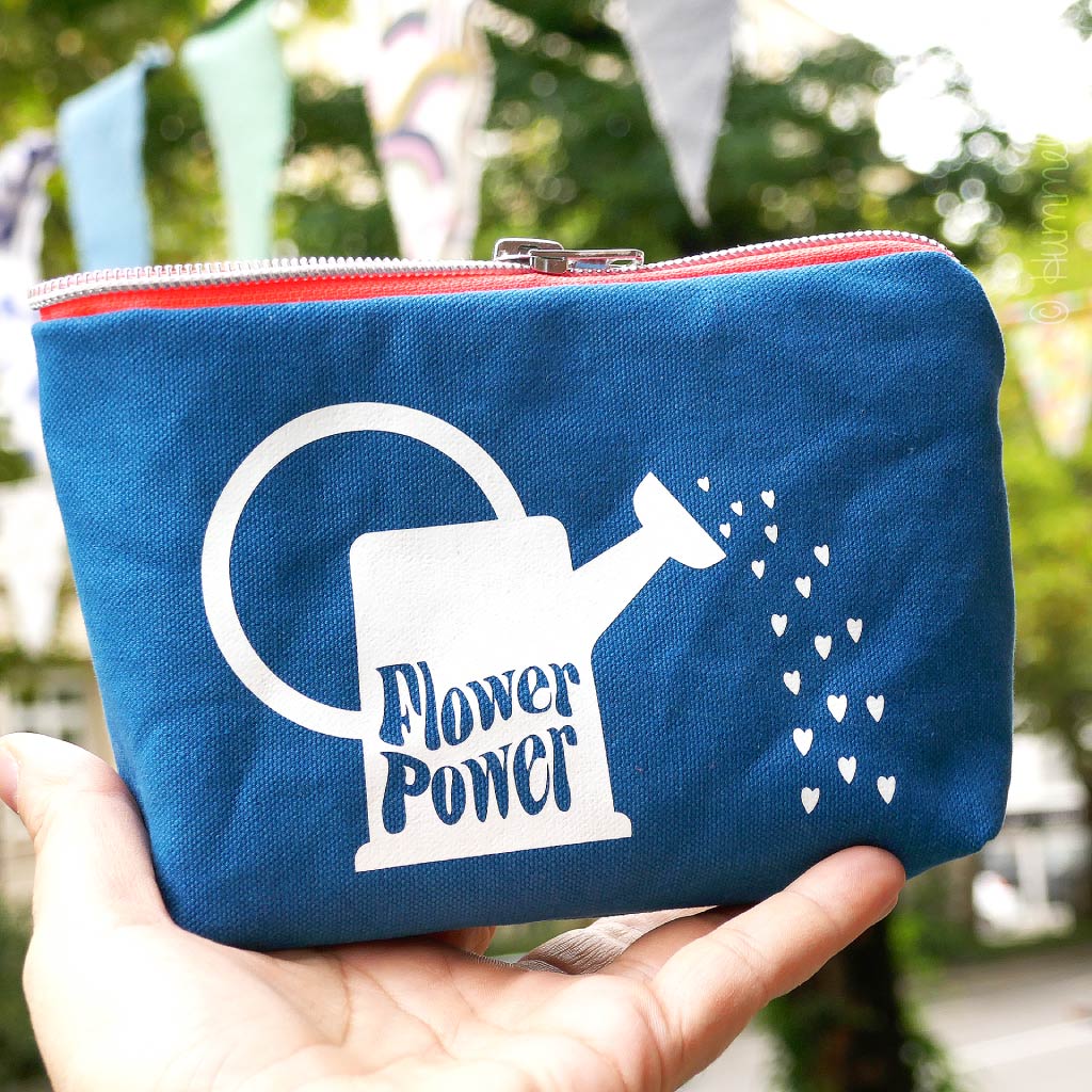 Bügelbild Garten Plott