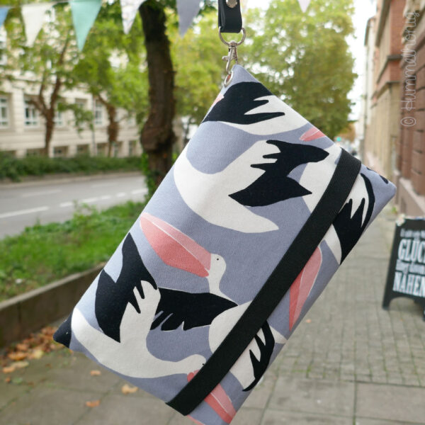 Canvas Windeltasche Gummi Schlüsselband