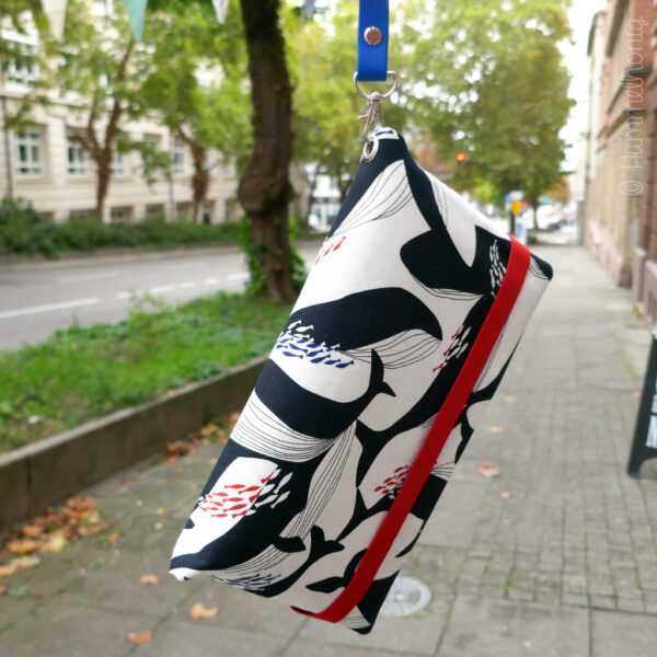 Canvas Windeltasche Gummi Schlüsselband
