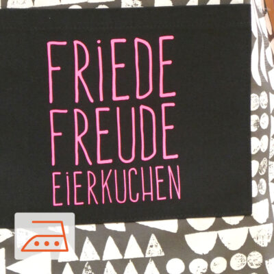 Bügelbild Backen Plott