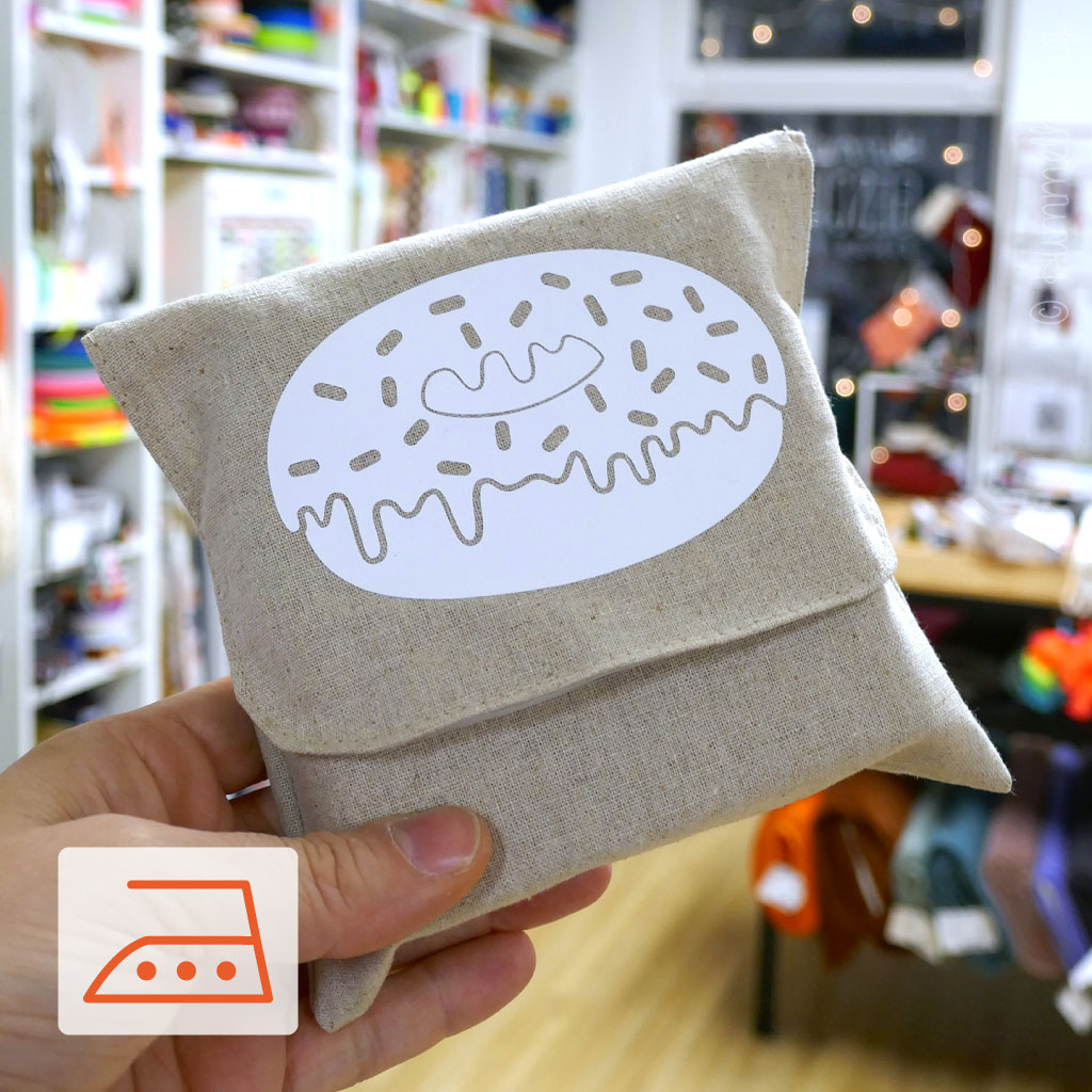 Bügelbild Backen Plott Donut