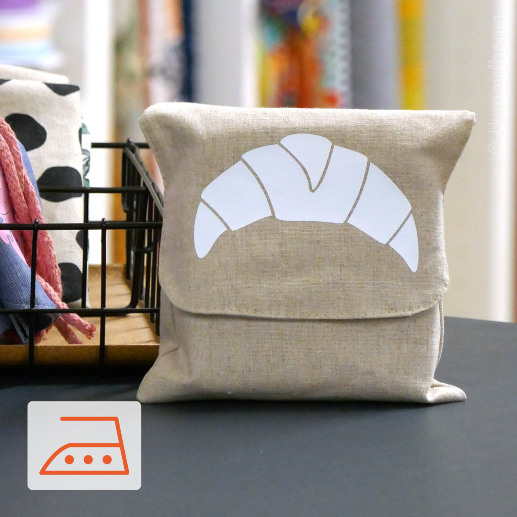 Bügelbild Backen Plott Croissant