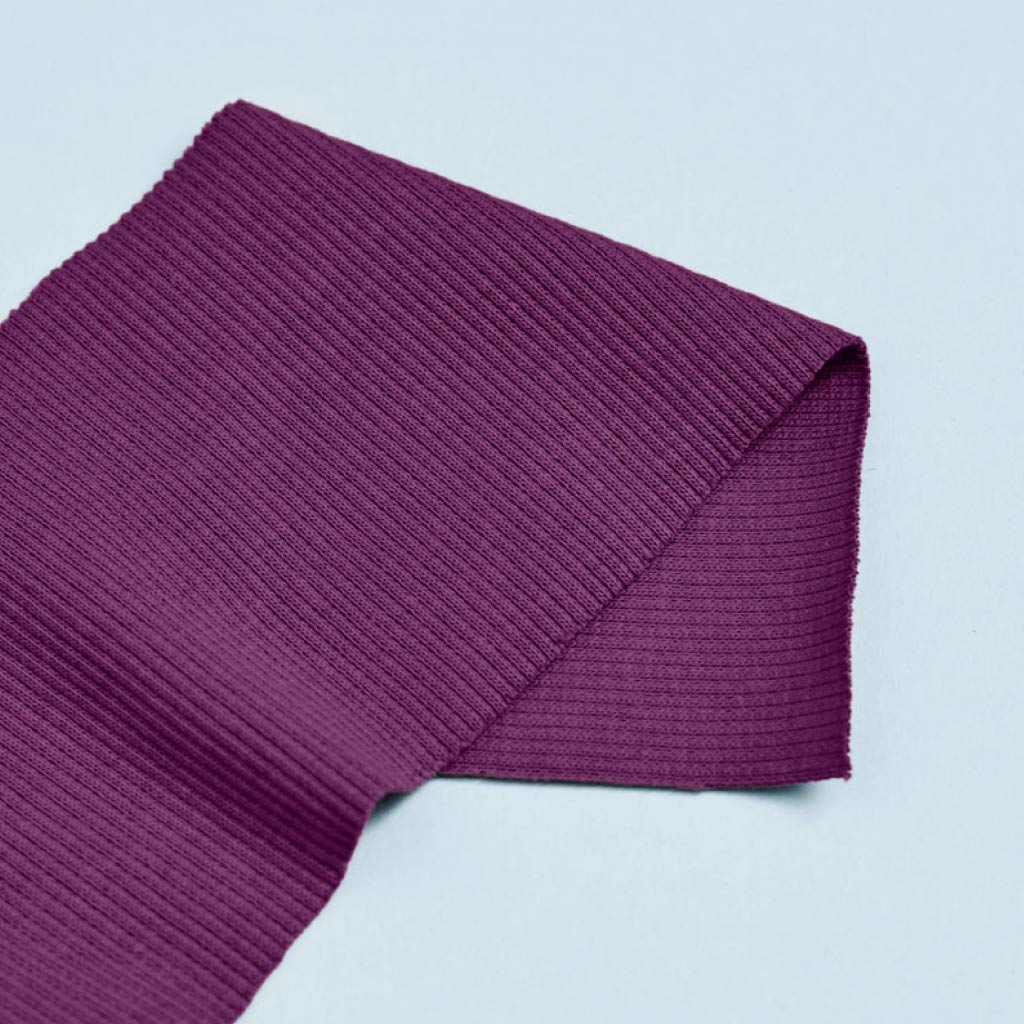 Bio Bündchen Stoff lila