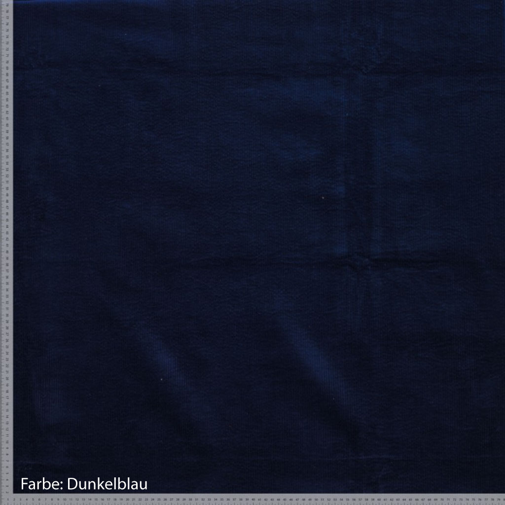 Cord Stoff dunkelblau marine