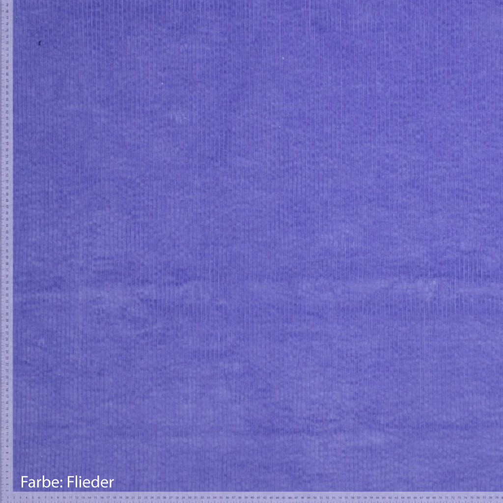 Cord Stoff flieder lila