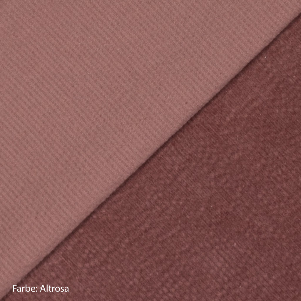 Cord Stoff altrosa rosa