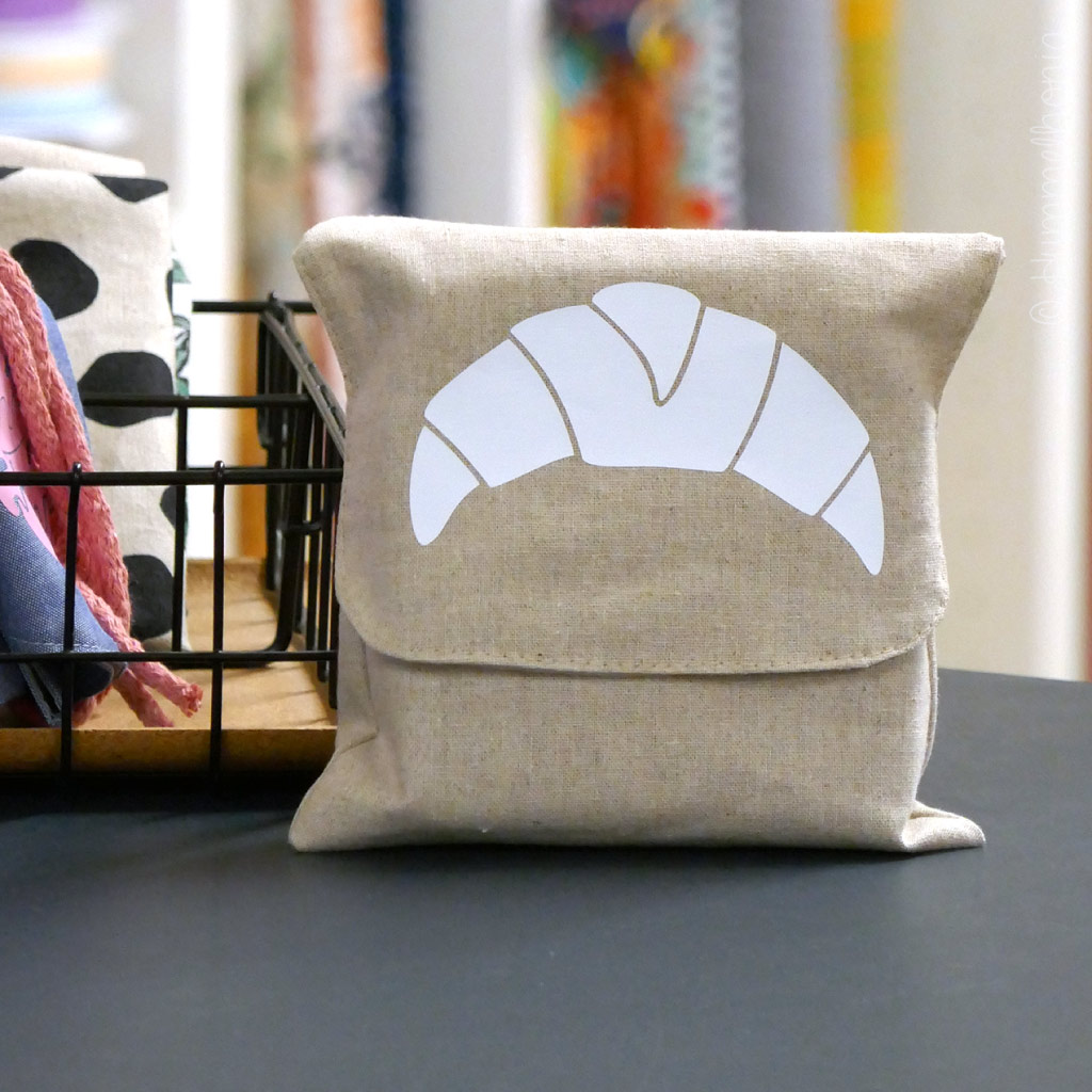 Bügelbild Backen Plott Croissant