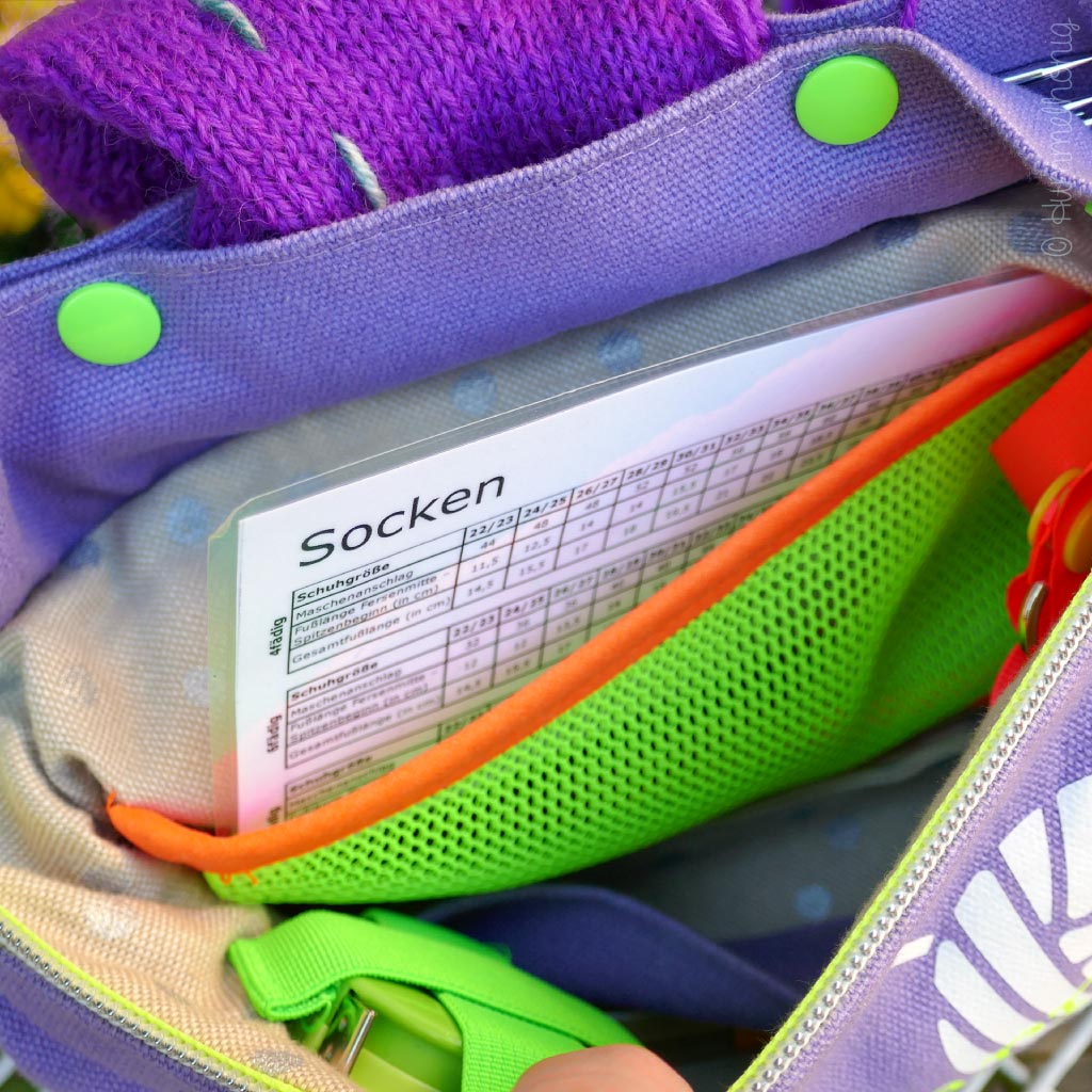 Schnittmuster Projekttasche Reißverschlusstasche