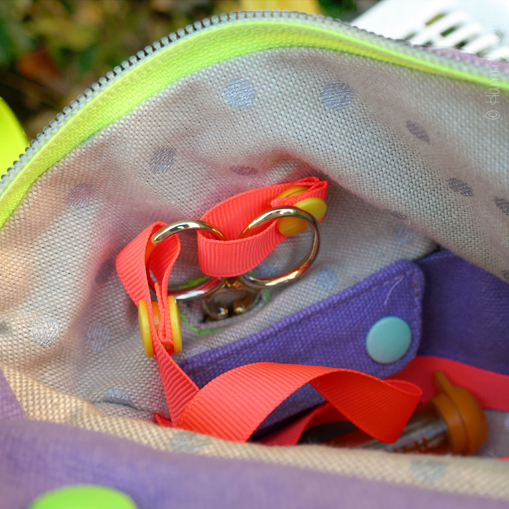 Schnittmuster Projekttasche Reißverschlusstasche