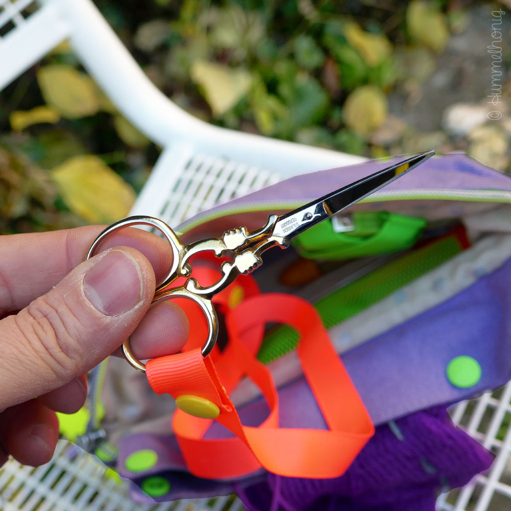 Schnittmuster Projekttasche Reißverschlusstasche