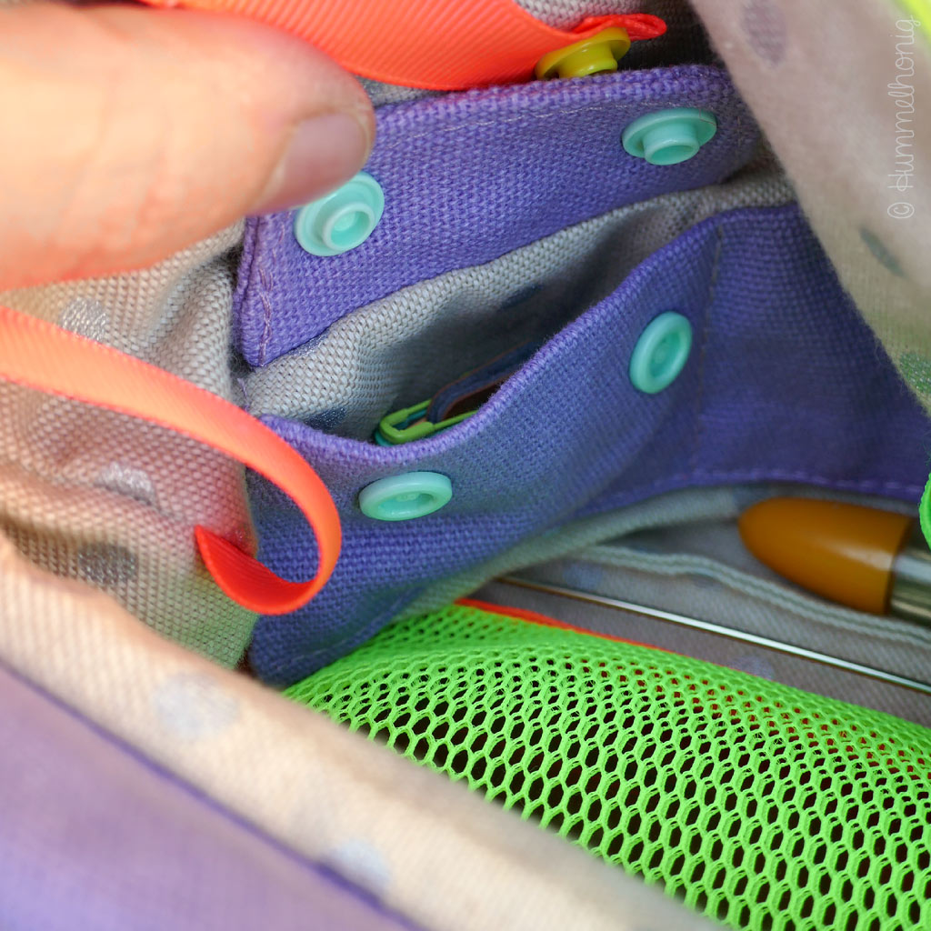 Schnittmuster Projekttasche Reißverschlusstasche