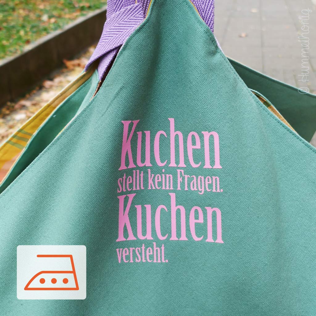 Bügelbild Backen Plott