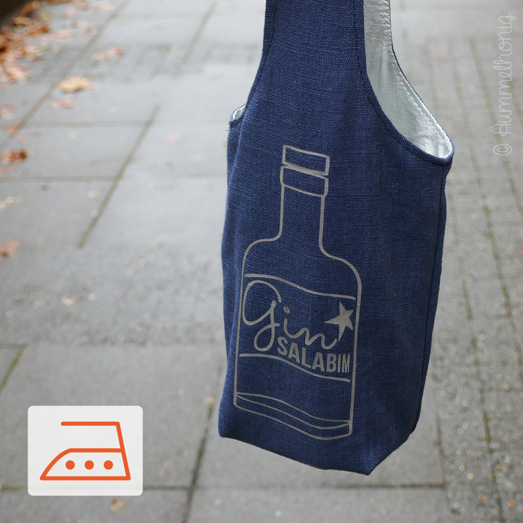 Bügelbild Gin Plott