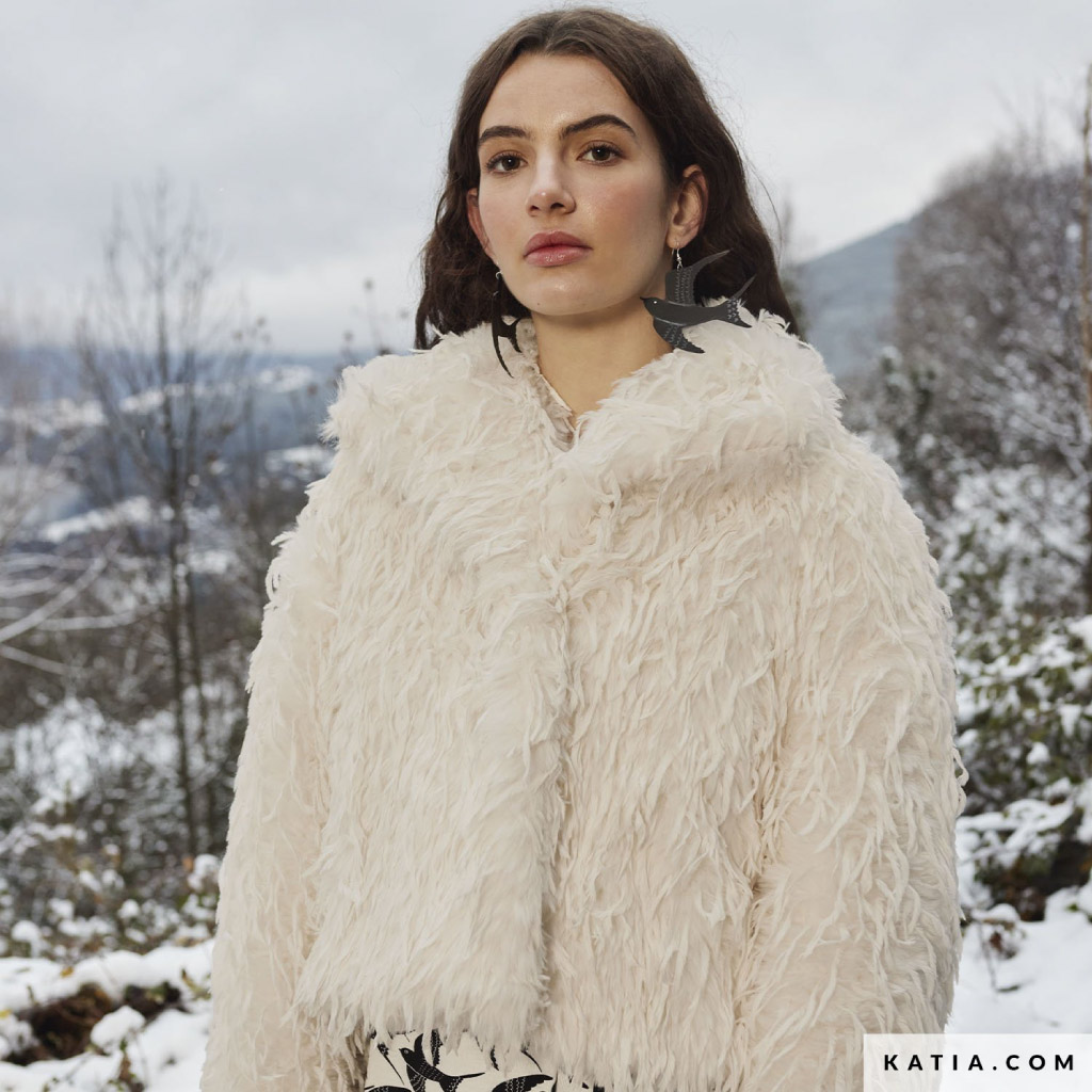 Kunstfell - Feather Hair