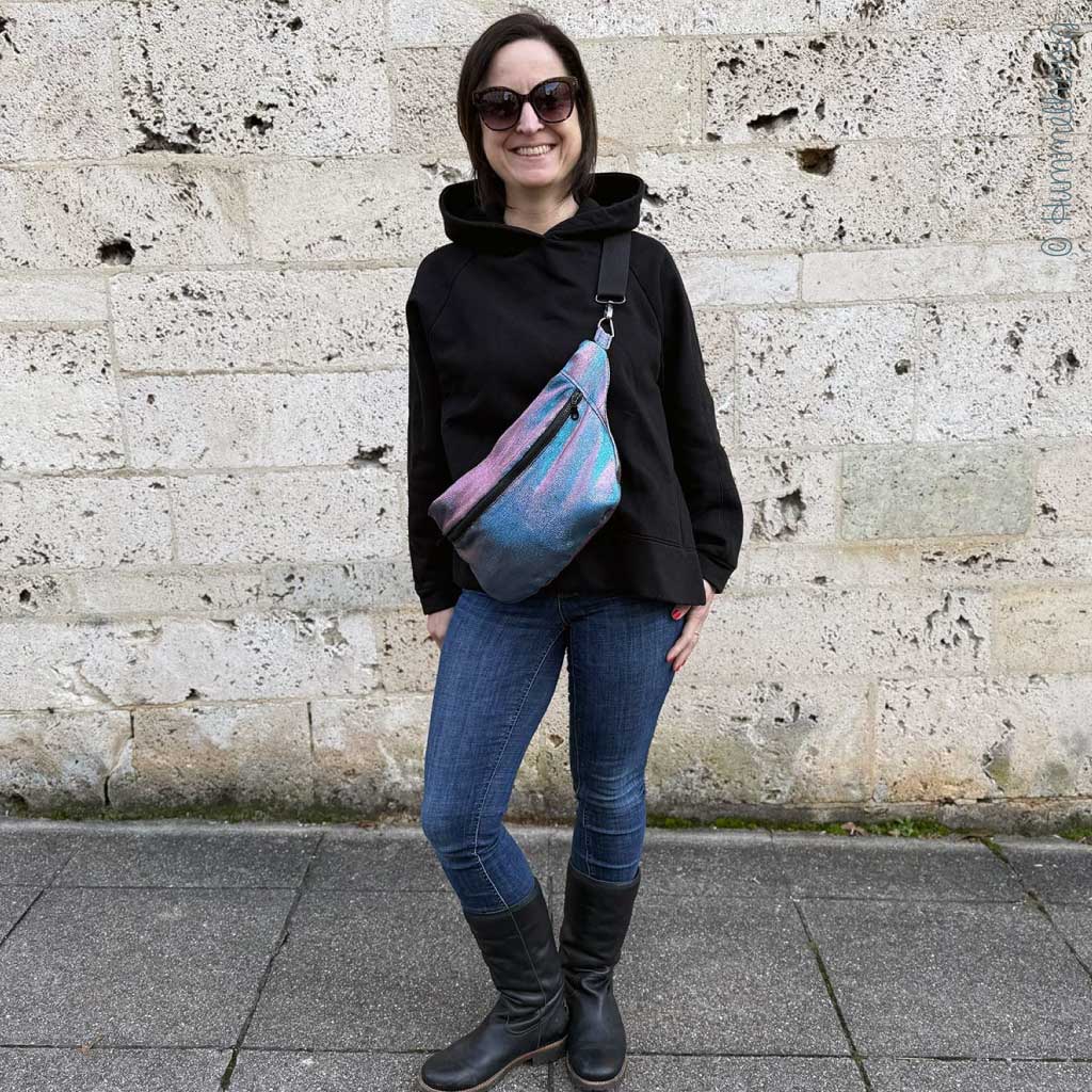 XL-Bauchtasche Schnittmuster