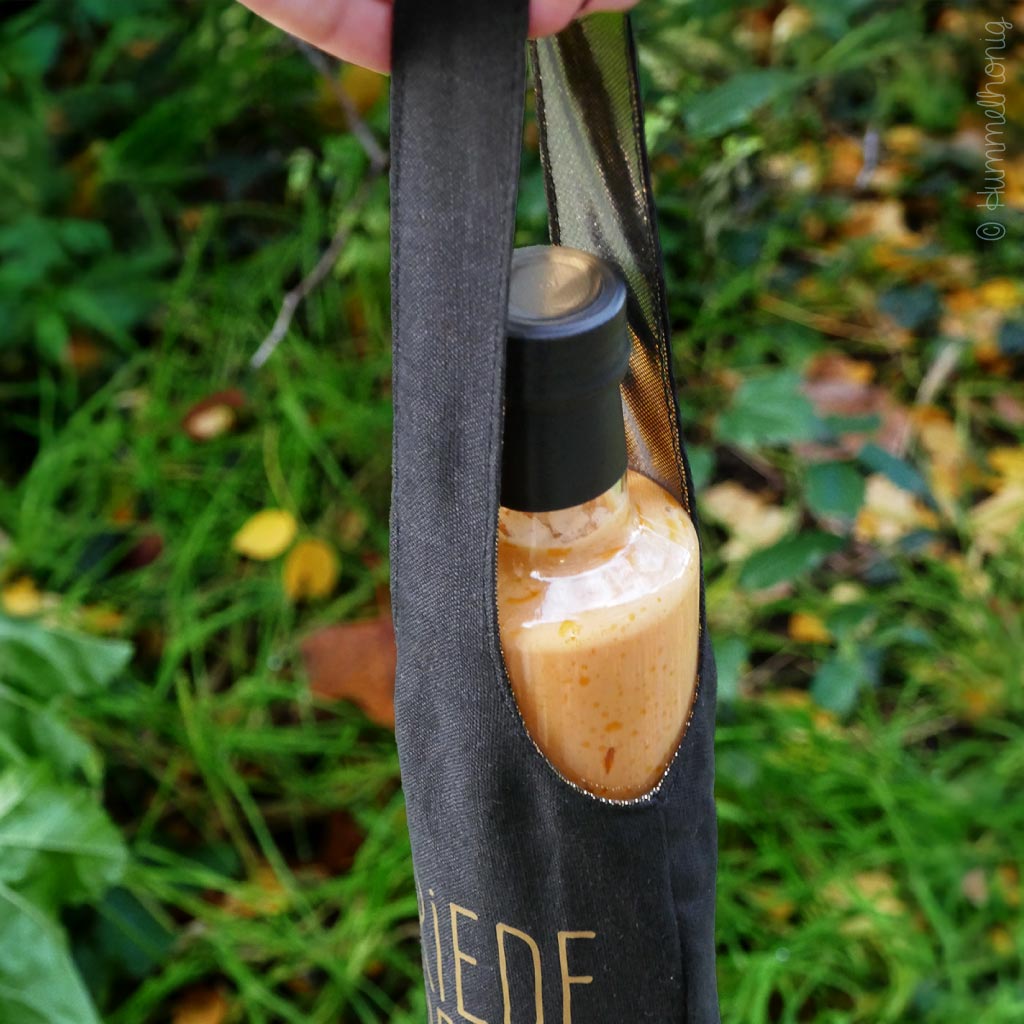 Flaschentasche nähen