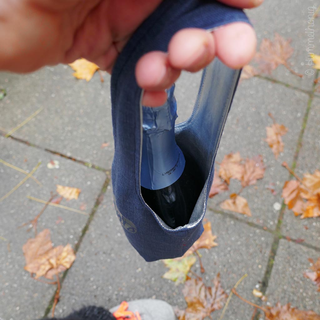 Flaschentasche nähen