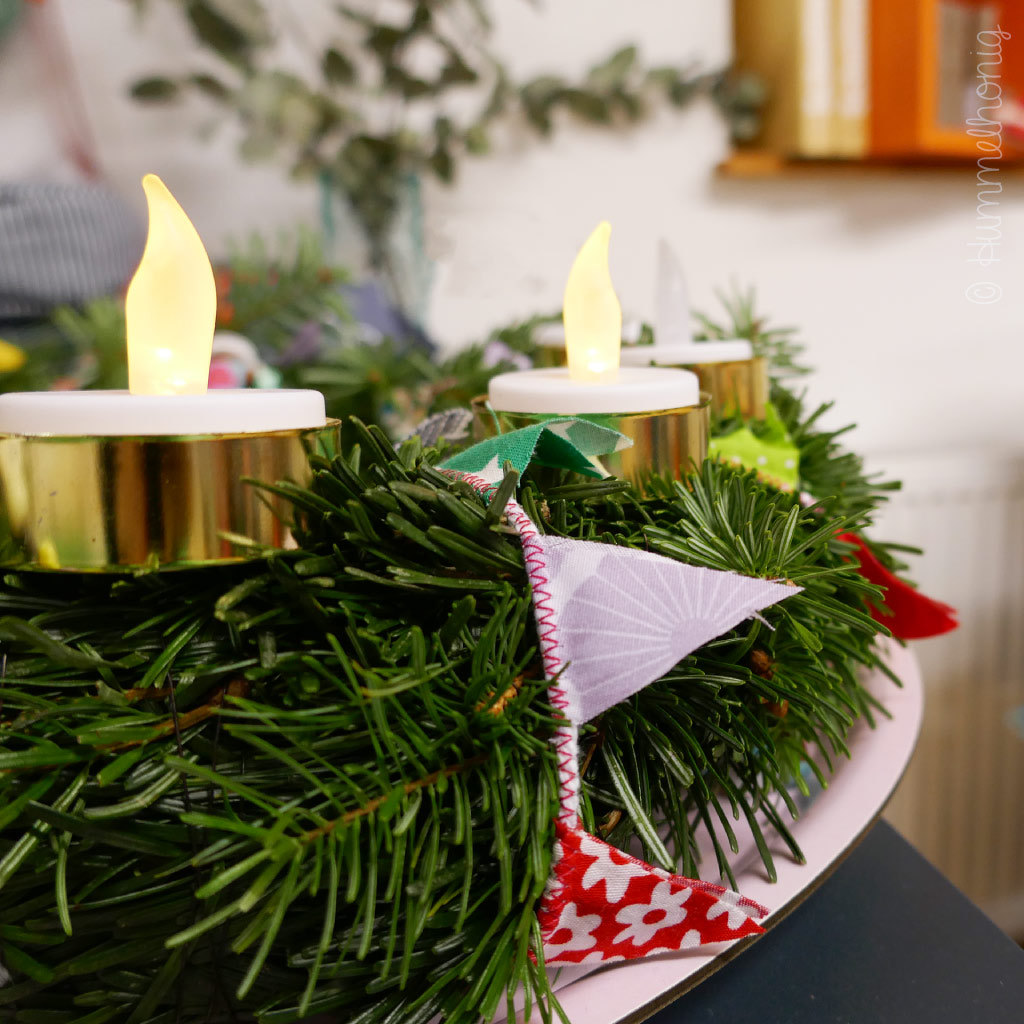 Mini Wimpelkette nähen