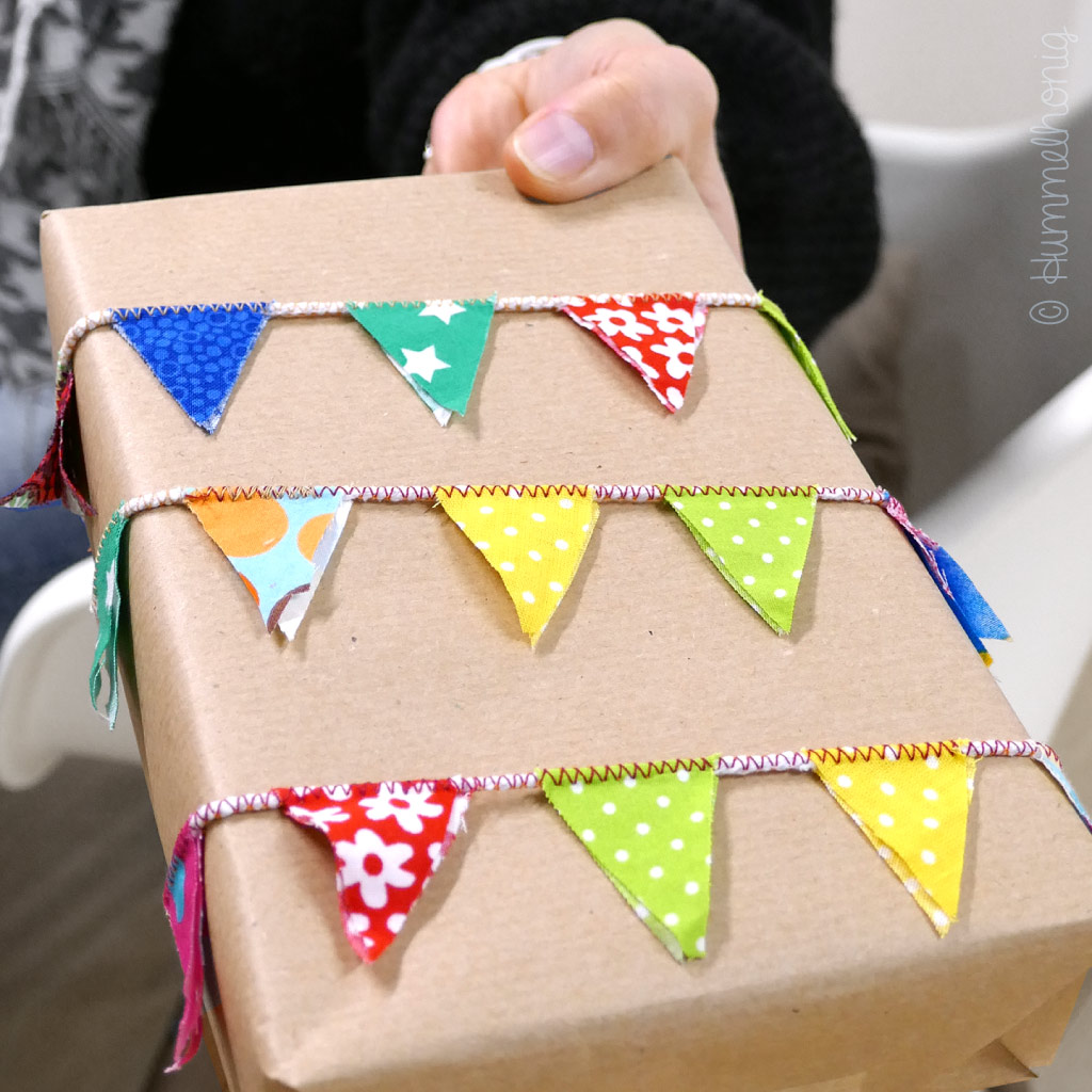 Mini Wimpelkette nähen