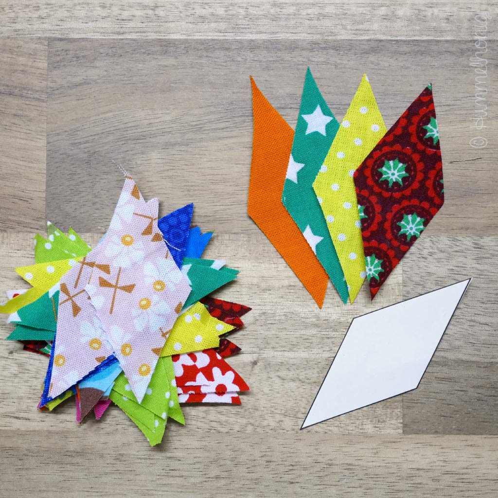 Mini Wimpelkette nähen